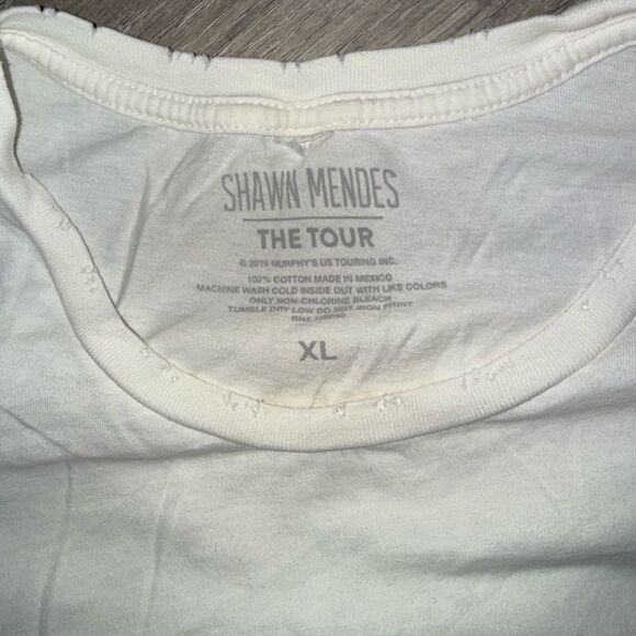 Shawn Mendes The Tour Flower T-Shirt XL - Picture 3 of 4